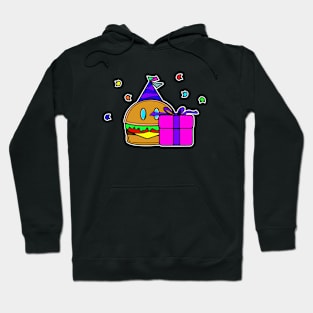 Happy Birthday Party Cheeseburger Gift Hoodie